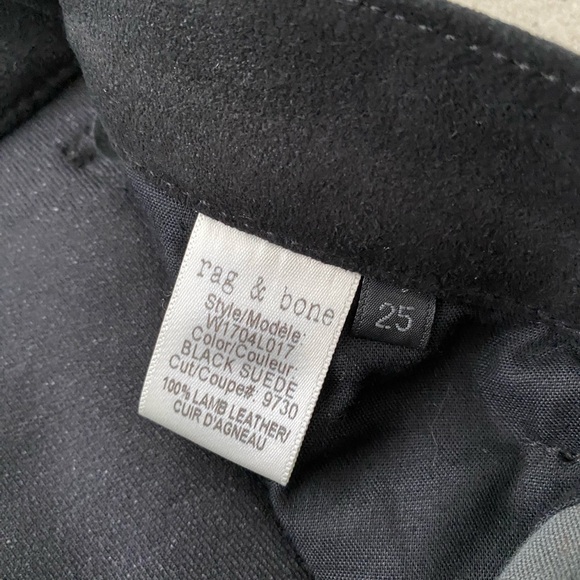 Rag & bone 100% leather pants - Picture 4 of 4